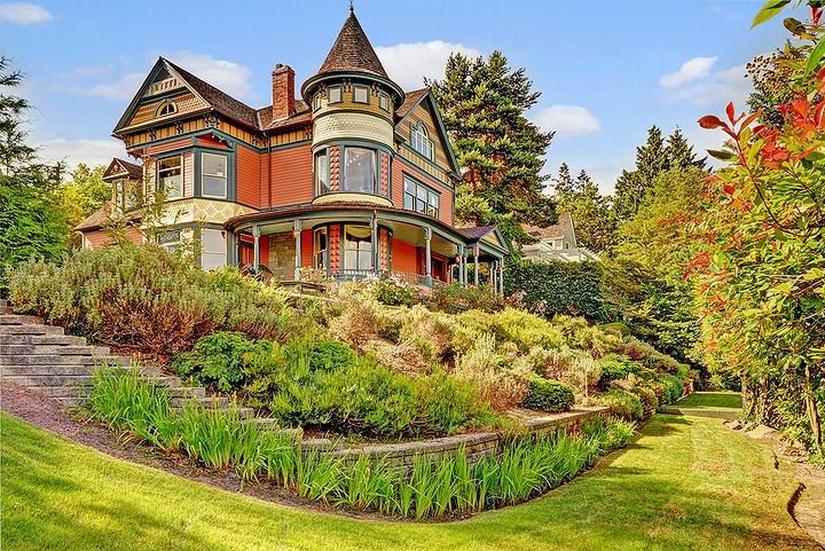 Restored, updated landmark Victorian mansion for sale
