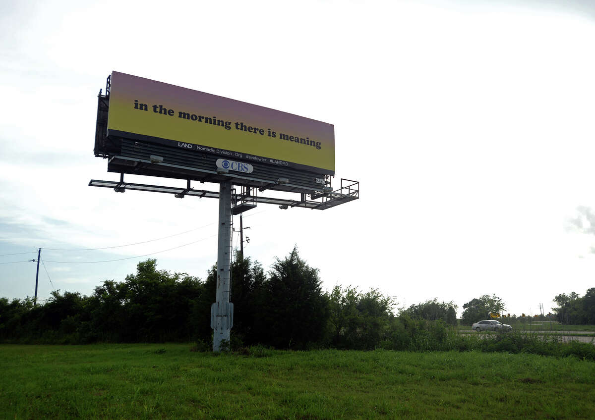 Drive-by art installed in Beaumont