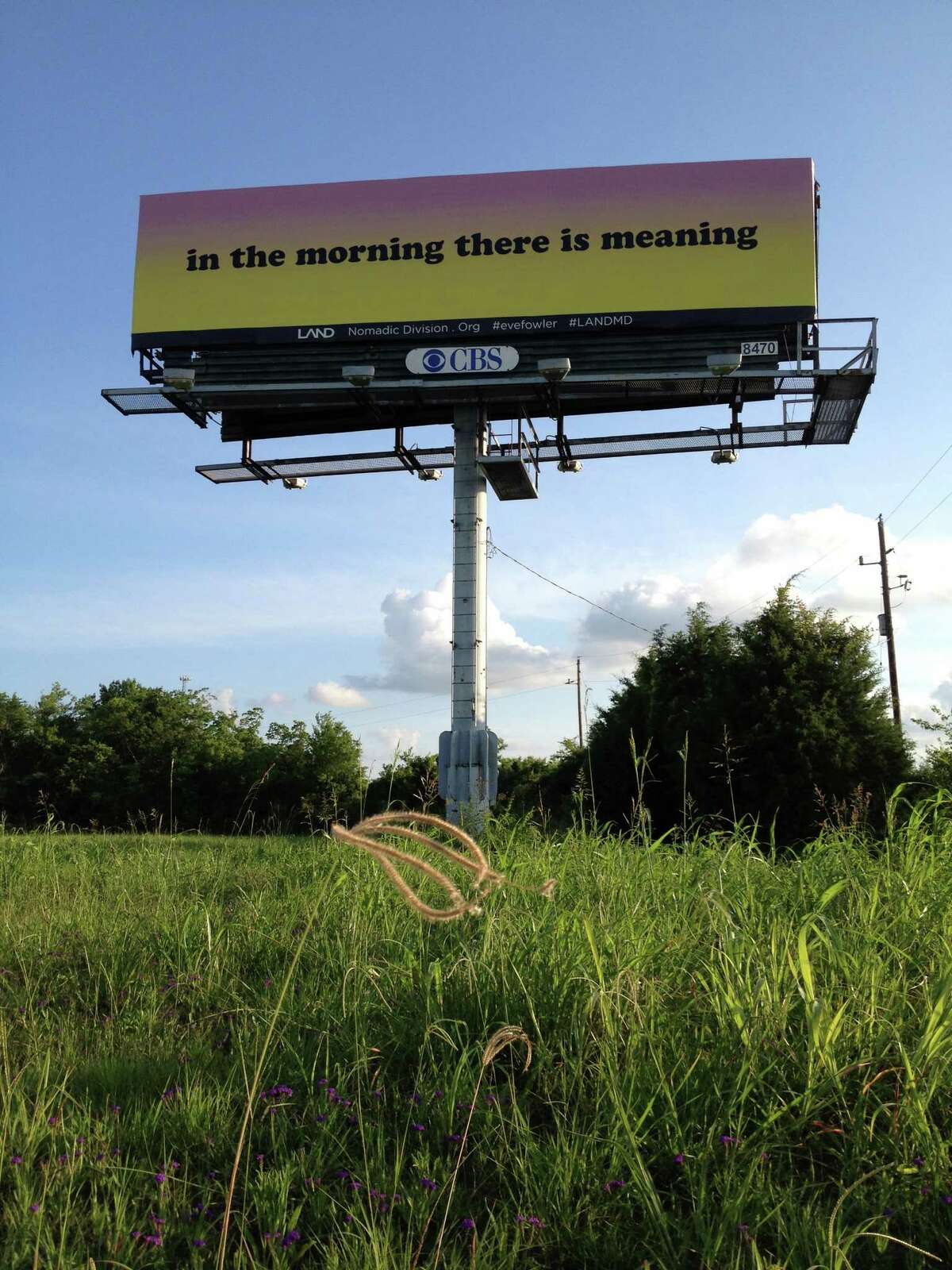 Exploring manifest destiny through Gertrude Stein and I-10 billboards