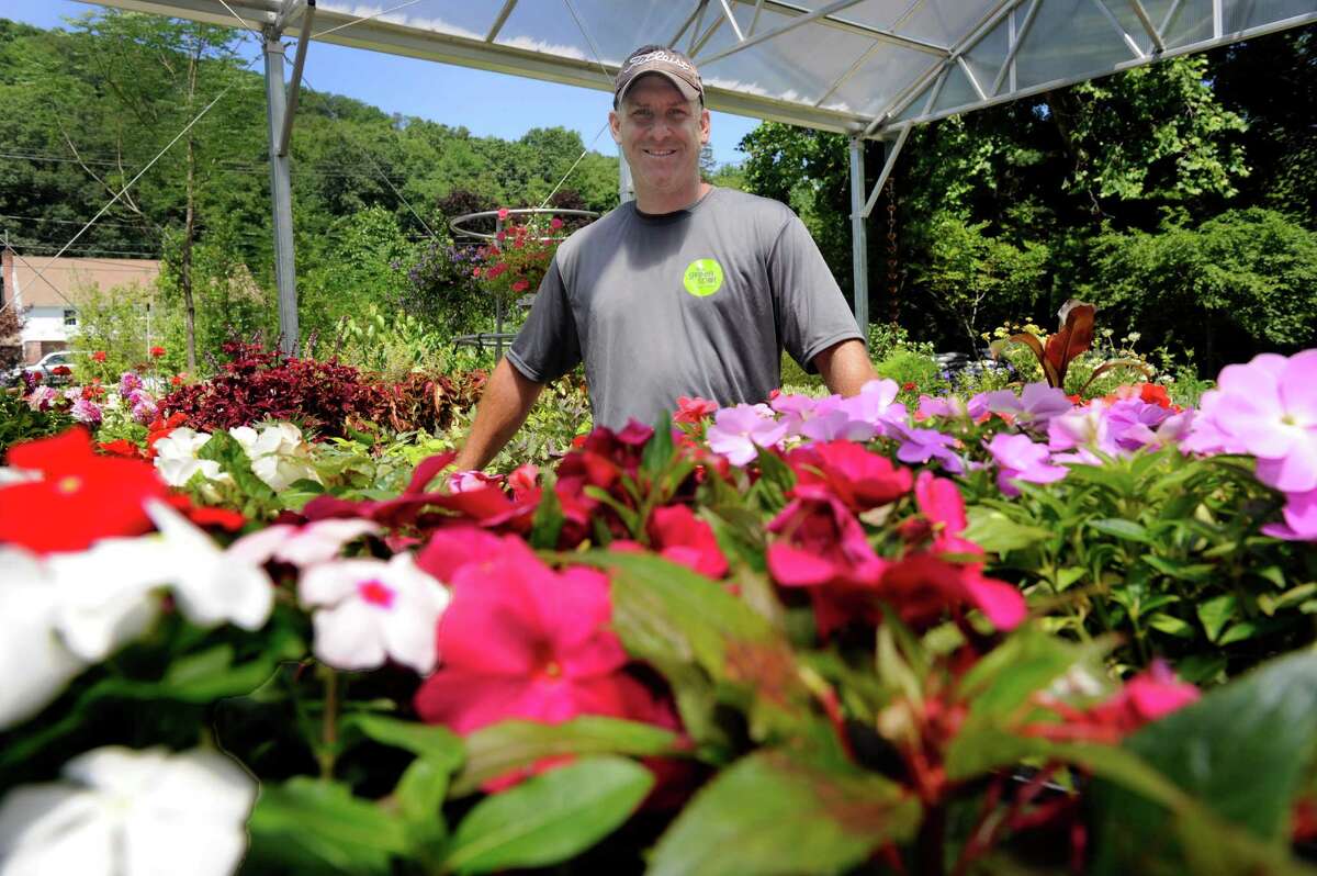 Chris Bruzzi, is the owner of Green Spot, a new nursery which opened up at 354 Litchfield Road, New Milford, Conn. Friday, July 11, 2014.