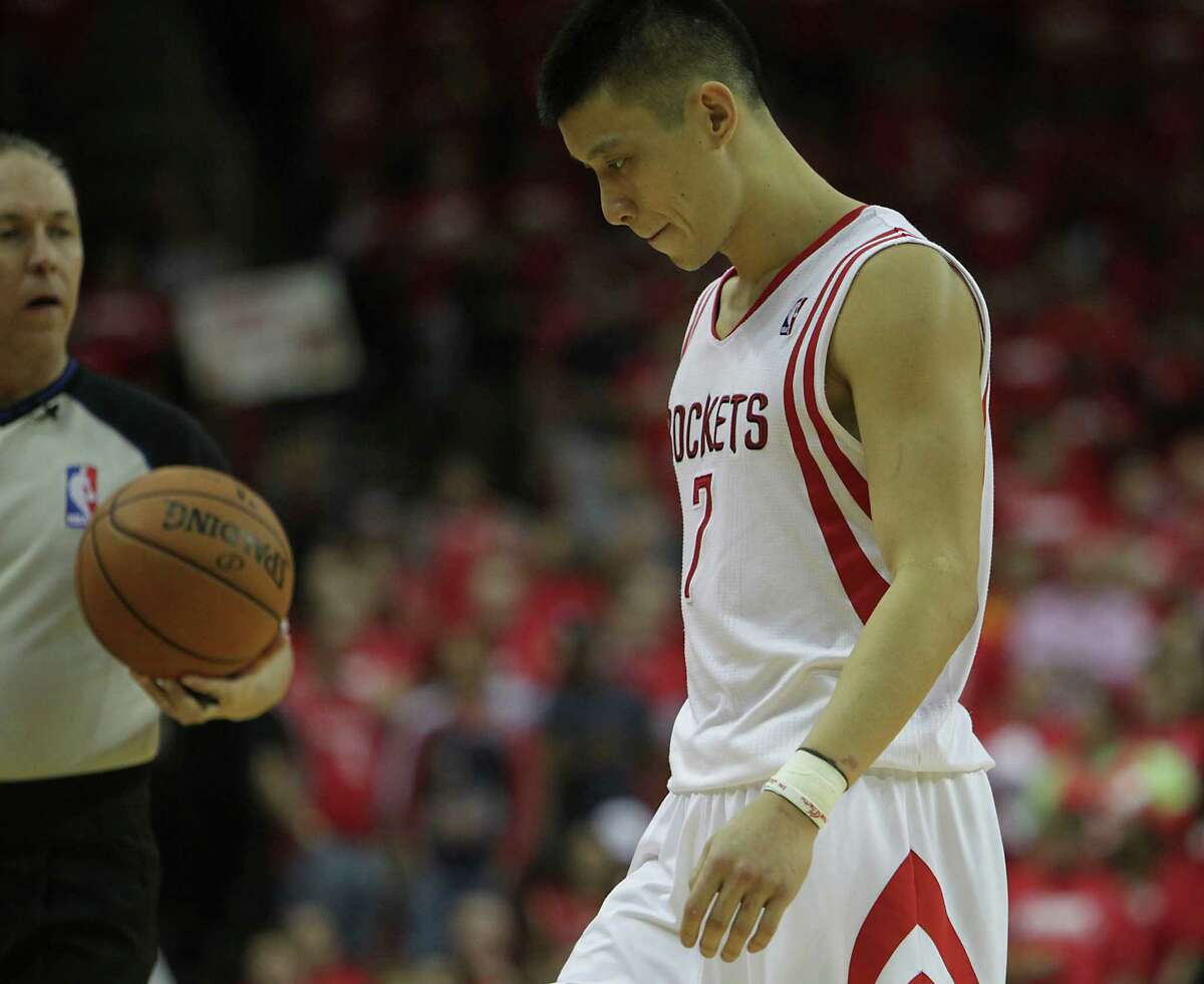 Point guard Jeremy Lin never could live up to the hype and expectations that followed him to Houston from his time with the Knicks after the Rockets signed him as a free agent in 2012.