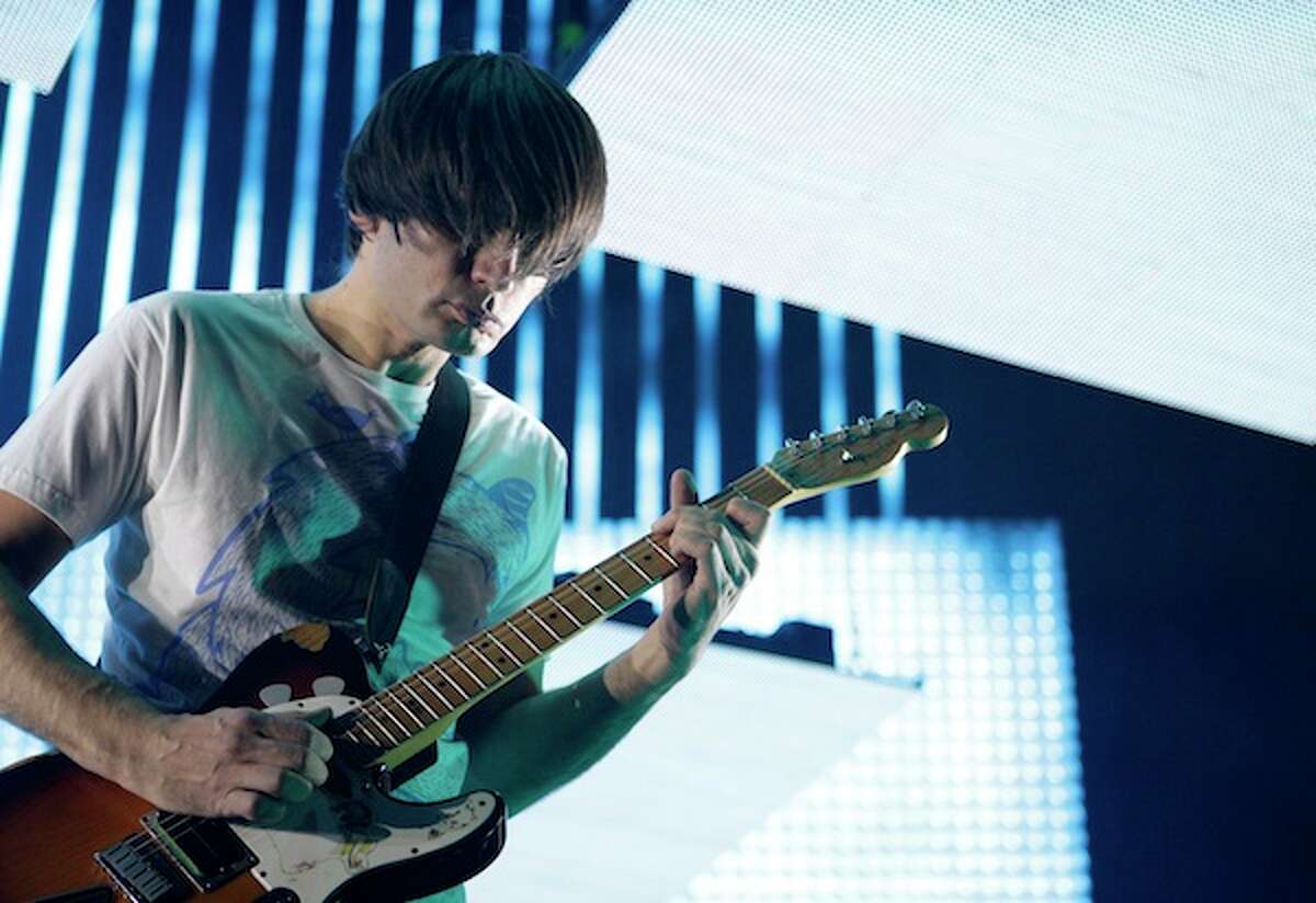 Jonny Greenwood of Radiohead performs at Ziggo Dome on October 14, 2012 in Amsterdam, Netherlands.