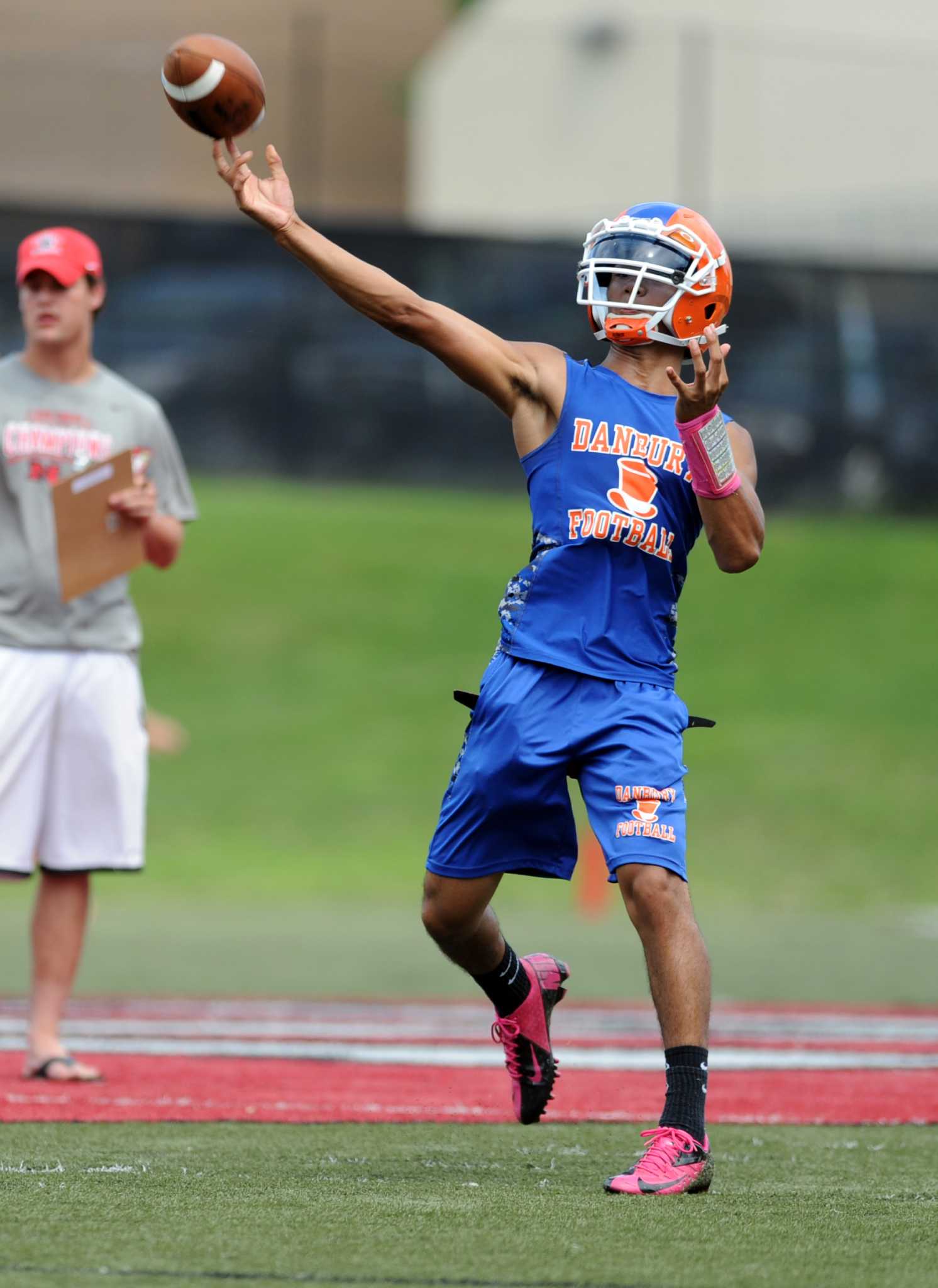 Area teams get firstlook at new QBs at Grip It & Rip It