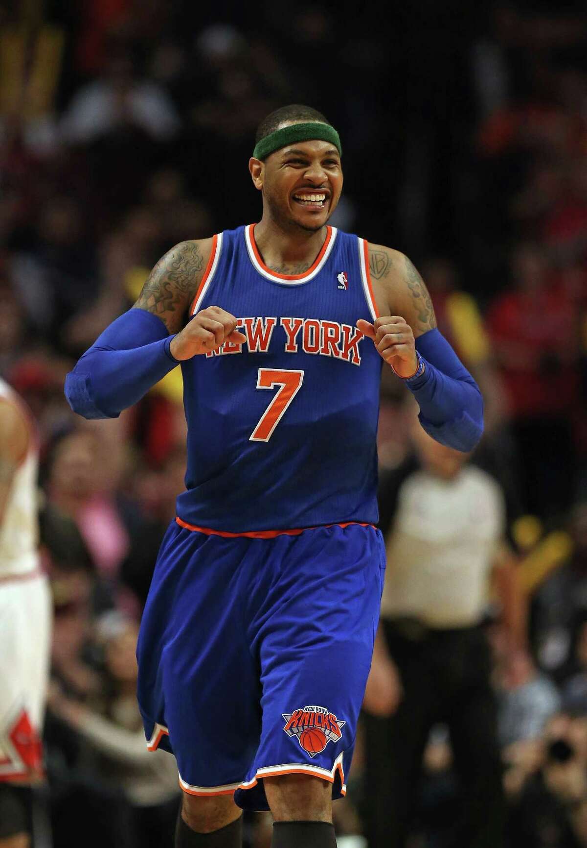 Despite entertaining contract offers from franchises in four other cities, Carmelo Anthony will remain in New York with the Knicks.