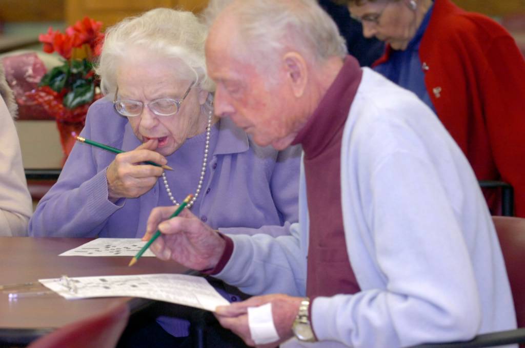 Crossword puzzle master gives tips to seniors