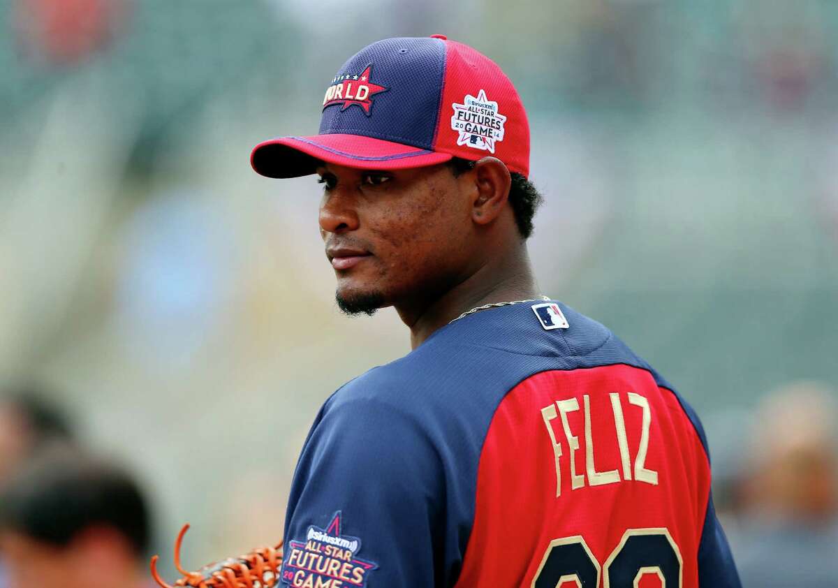 Astros pitching prospect Michael Feliz struck out two batters but gave up a home run and suffered the defeat in the World's 3-2 loss in the Futures Game.