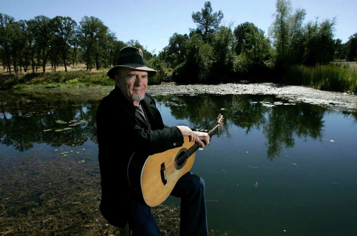 Merle Haggard is photographed at his ranch at Palo Cedro, Calif. in 2007. 