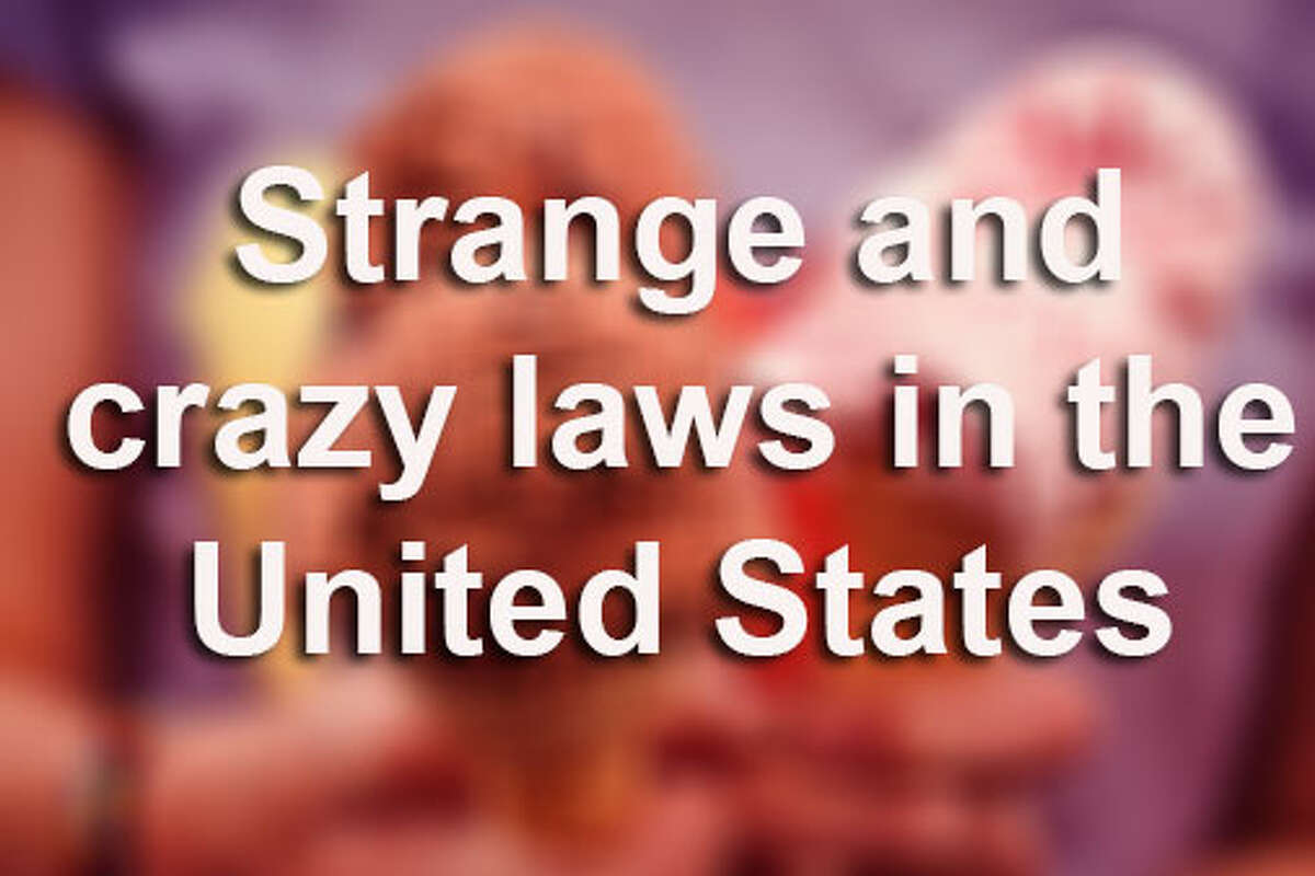 You won't believe some of the crazy laws in the United States. Here is a list of funny, silly, stupid laws that were once in effect and may still be, according to dumblaws.com. Source: dumblaws.com