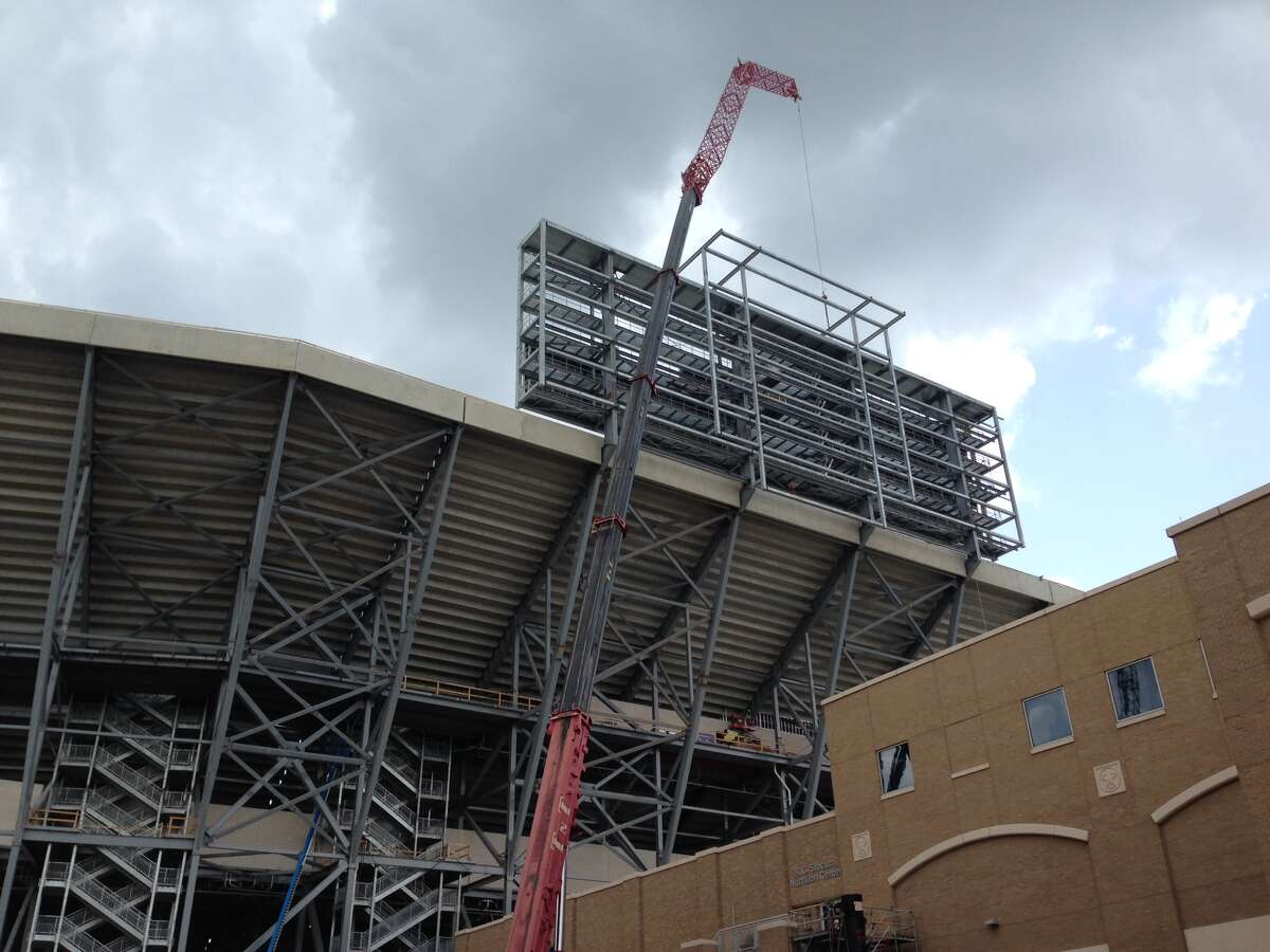 The Texas A&M Aggies' stadium, Kyle Field, is undergoing a $450 million renovation, set to be completed by the 2015 season. Here's a look at the changes so far.PHOTO: A look at the construction at Kyle Field on July 3, 2014.