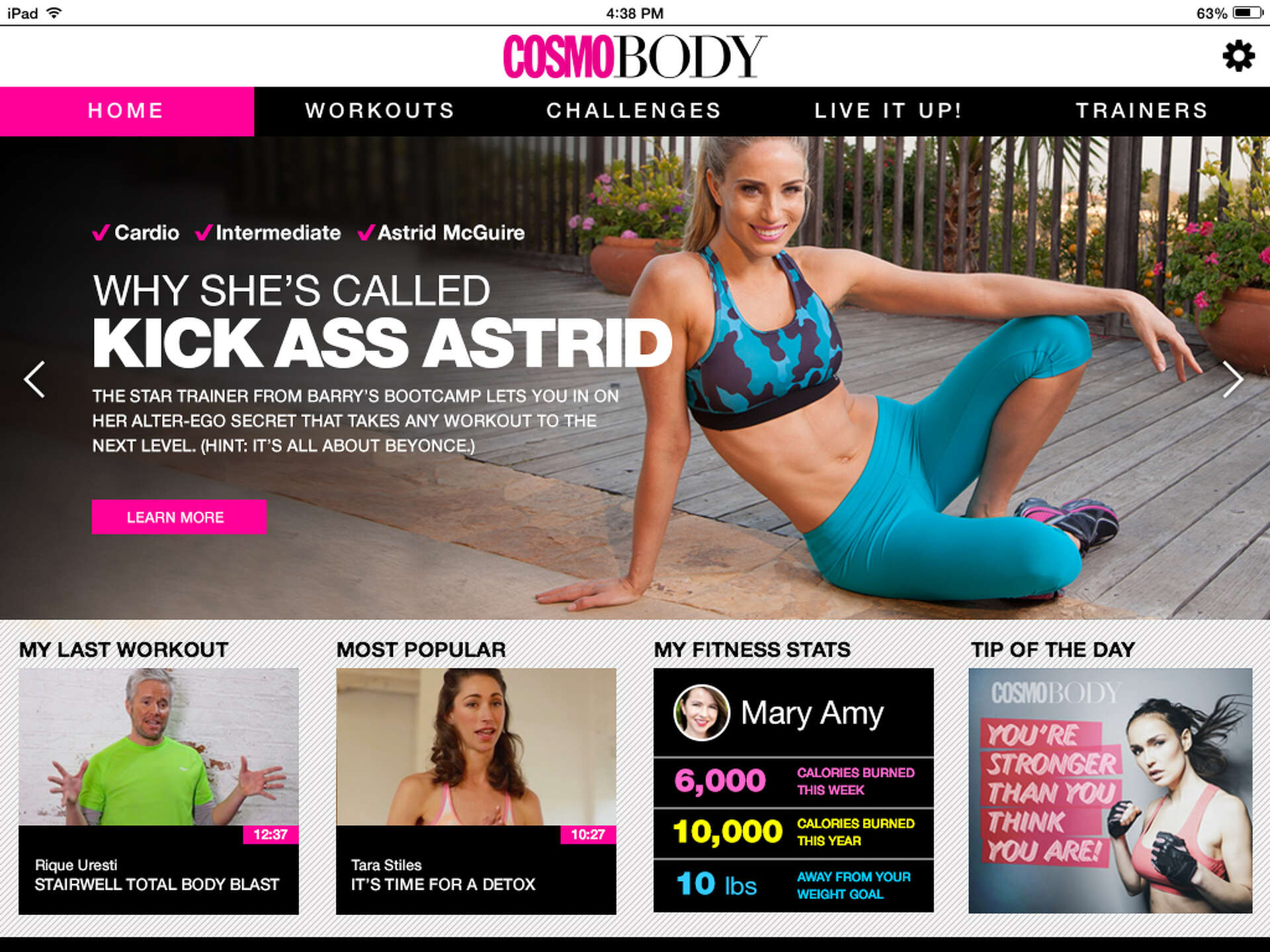 Getting fit with flair of Cosmo, image size:1920x1440