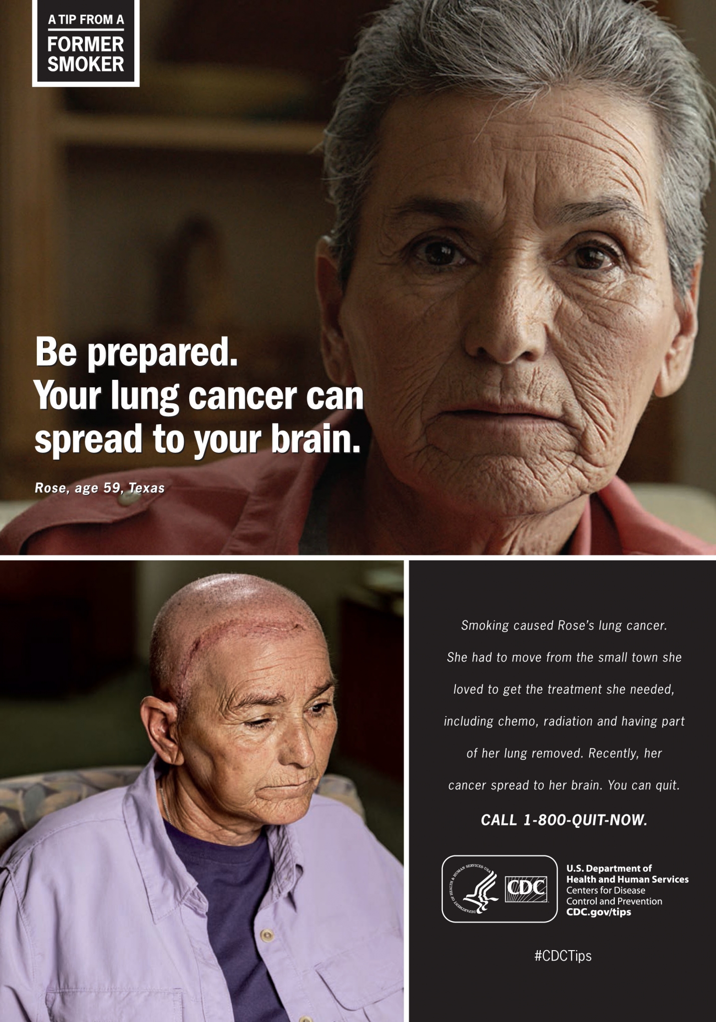 Houston resident featured in aggressive CDC antismoking campign