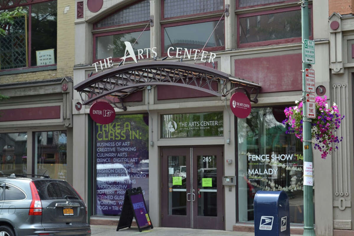 The Art Center on River Street in Troy.
