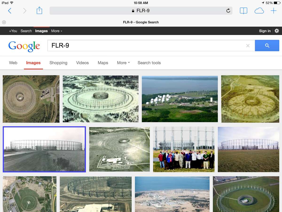 Google image shot for "FLR-9," a Cold War-era spy antenna.