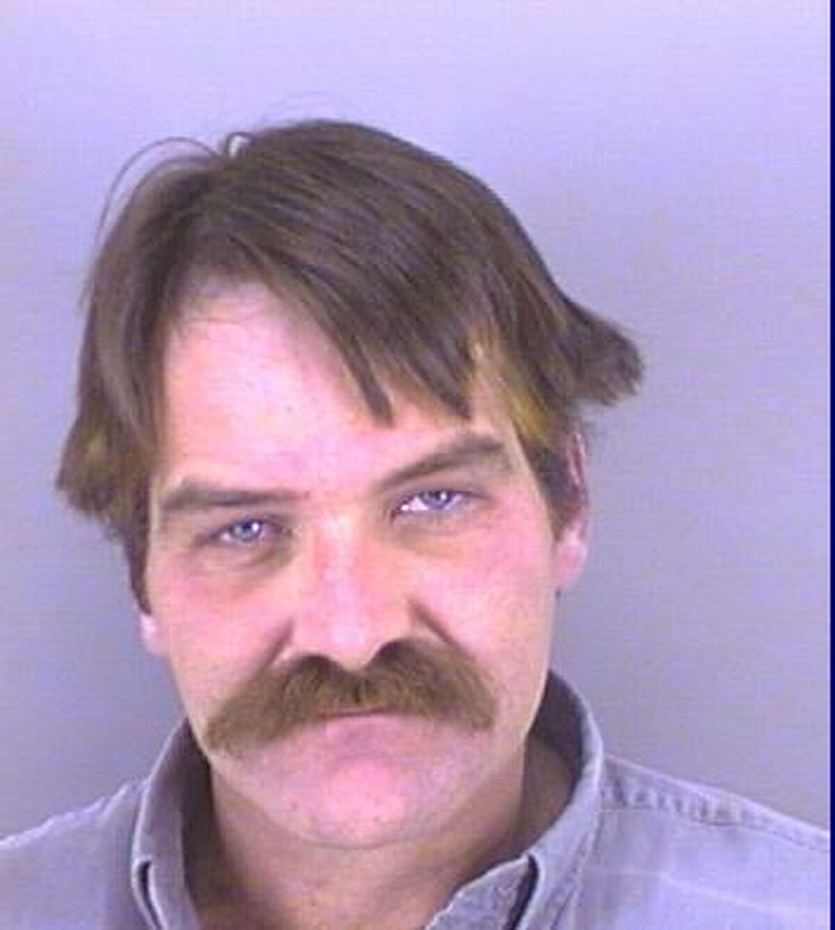 Terry Stevens' mugshot from his fifth DWI arrest in 2004.