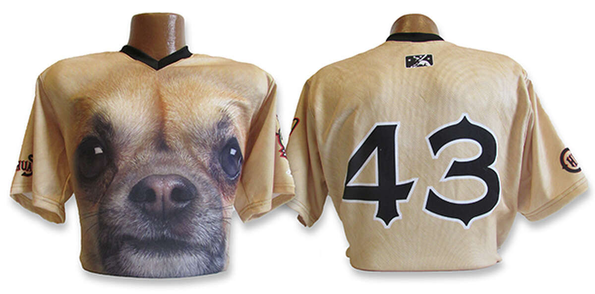 Texas baseball team to use jersey with dog's face
