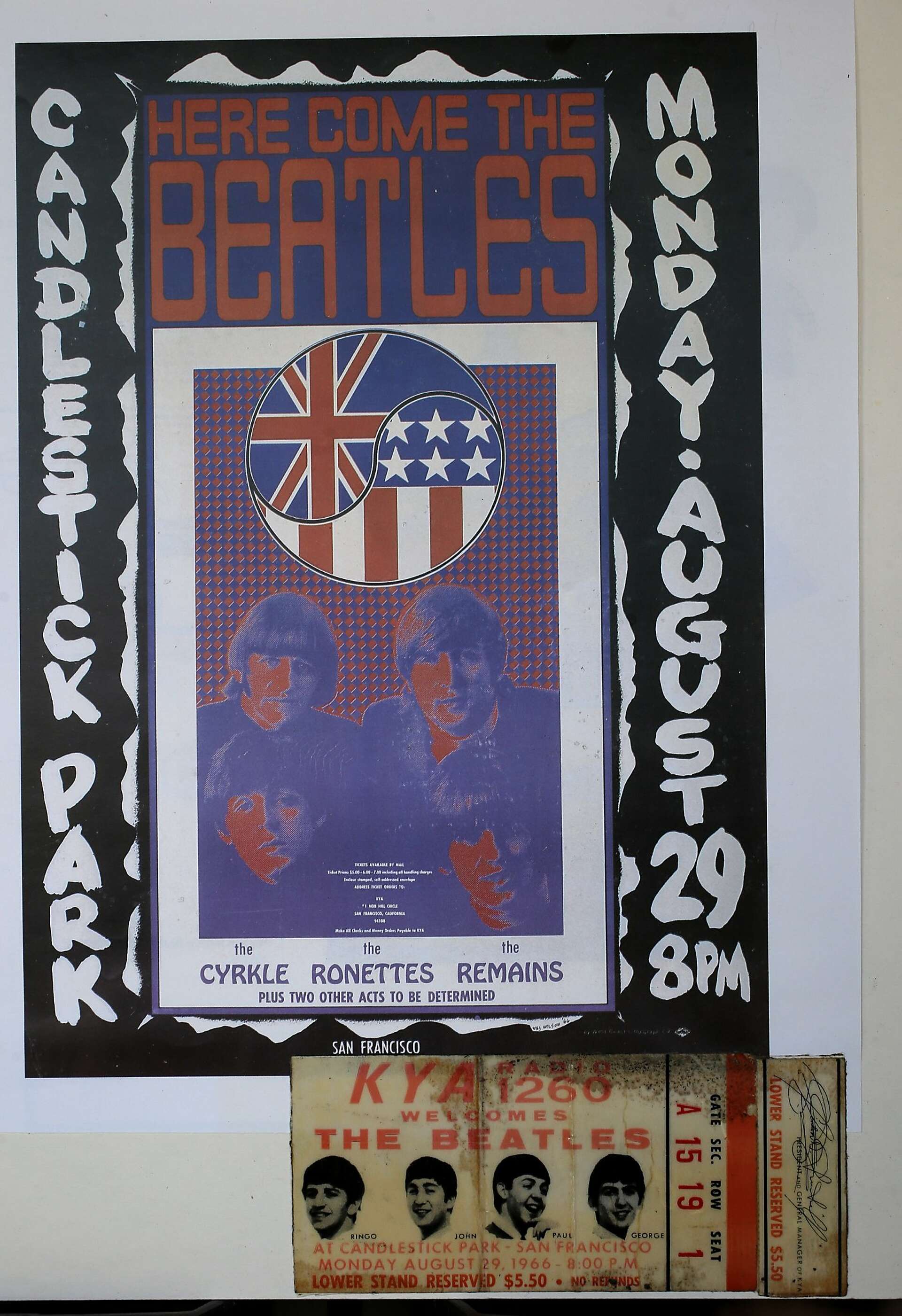 Petaluma lad has ticket, but no ride, to last Beatles concert
