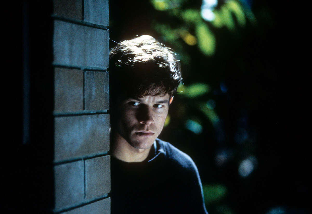 "Fear" -- Mark Wahlberg creeps on Reese Witherspoon and murders a German shepherd in this 1996 thriller.