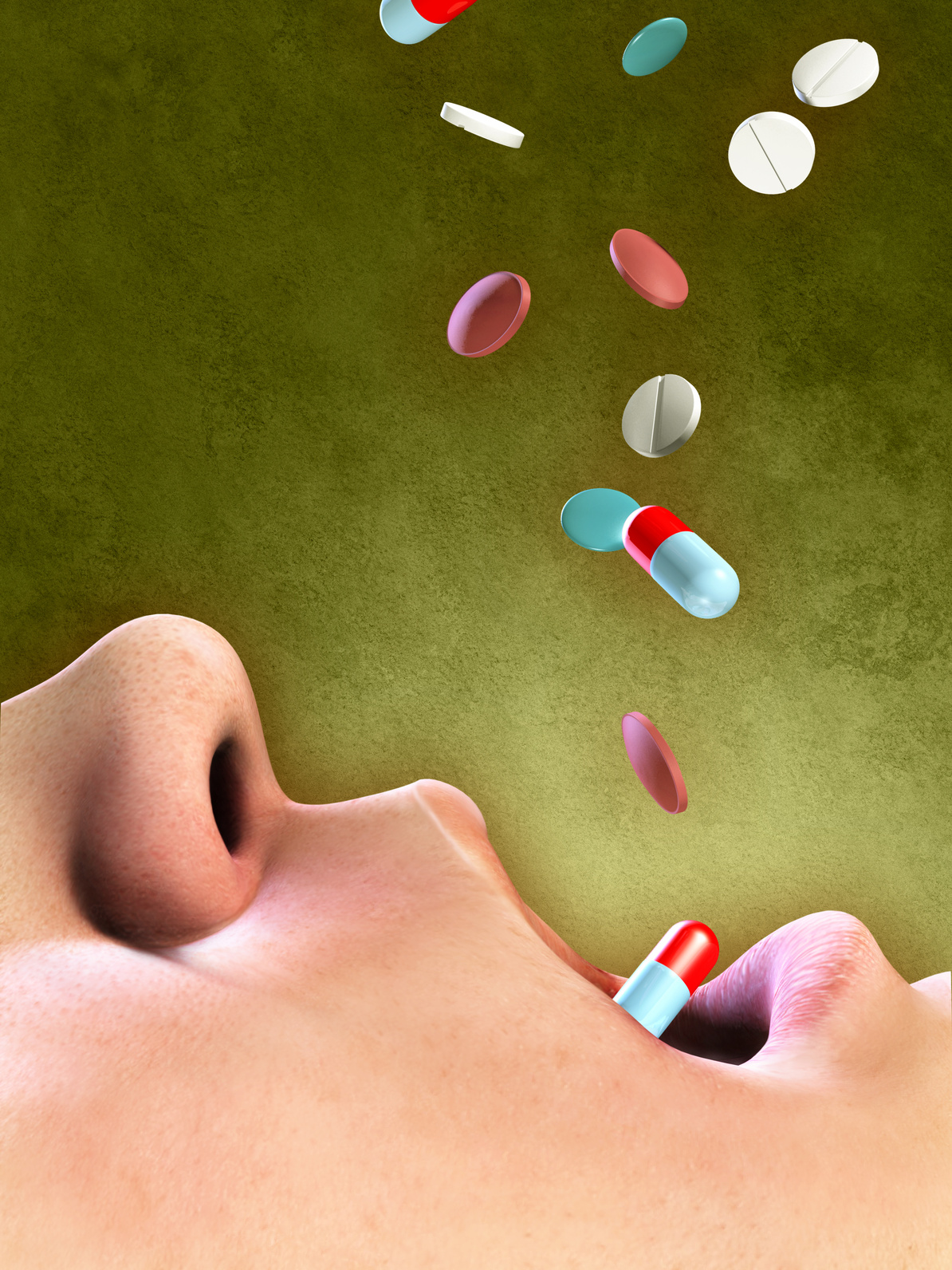 Suppressing the gag reflex could make it easier to swallow pills