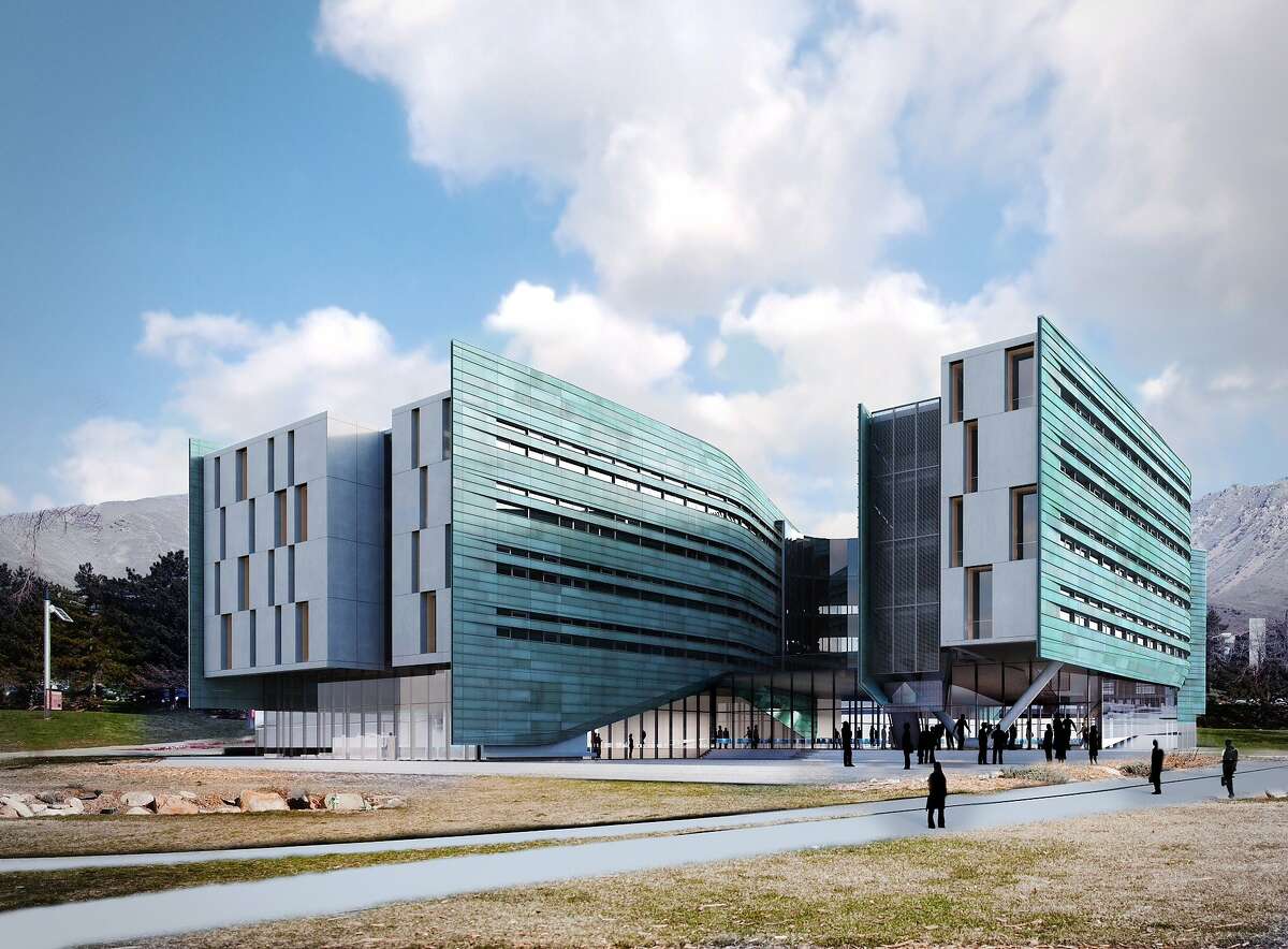 Rendering of the Lassonde Studios, a new facility being built on the University of Utah campus for student entrepreneurs and innovators to live, create and launch companies.