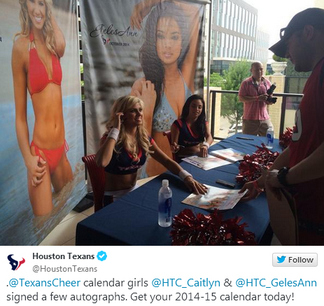 The Houston Texans Cheerleader Swimsuit Calendar Launch, Houston, Houston  Press