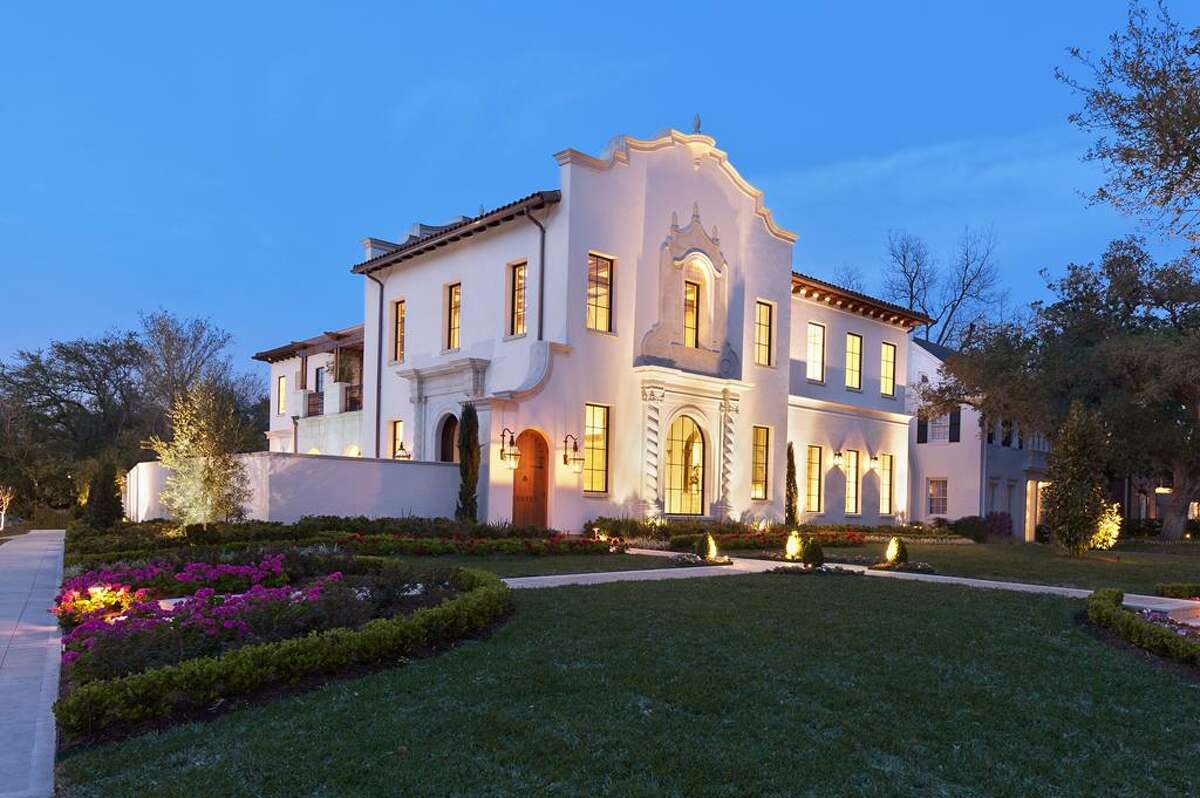 River Oaks 2240 Inwood: Just-completed 6,315-square-foot Spanish Revival estate impresses on a grand scale with Moorish tile accents, Egyptian limestone walls and stately carved stone fireplaces; $4,899,000 Captions written by Sarah Rufca