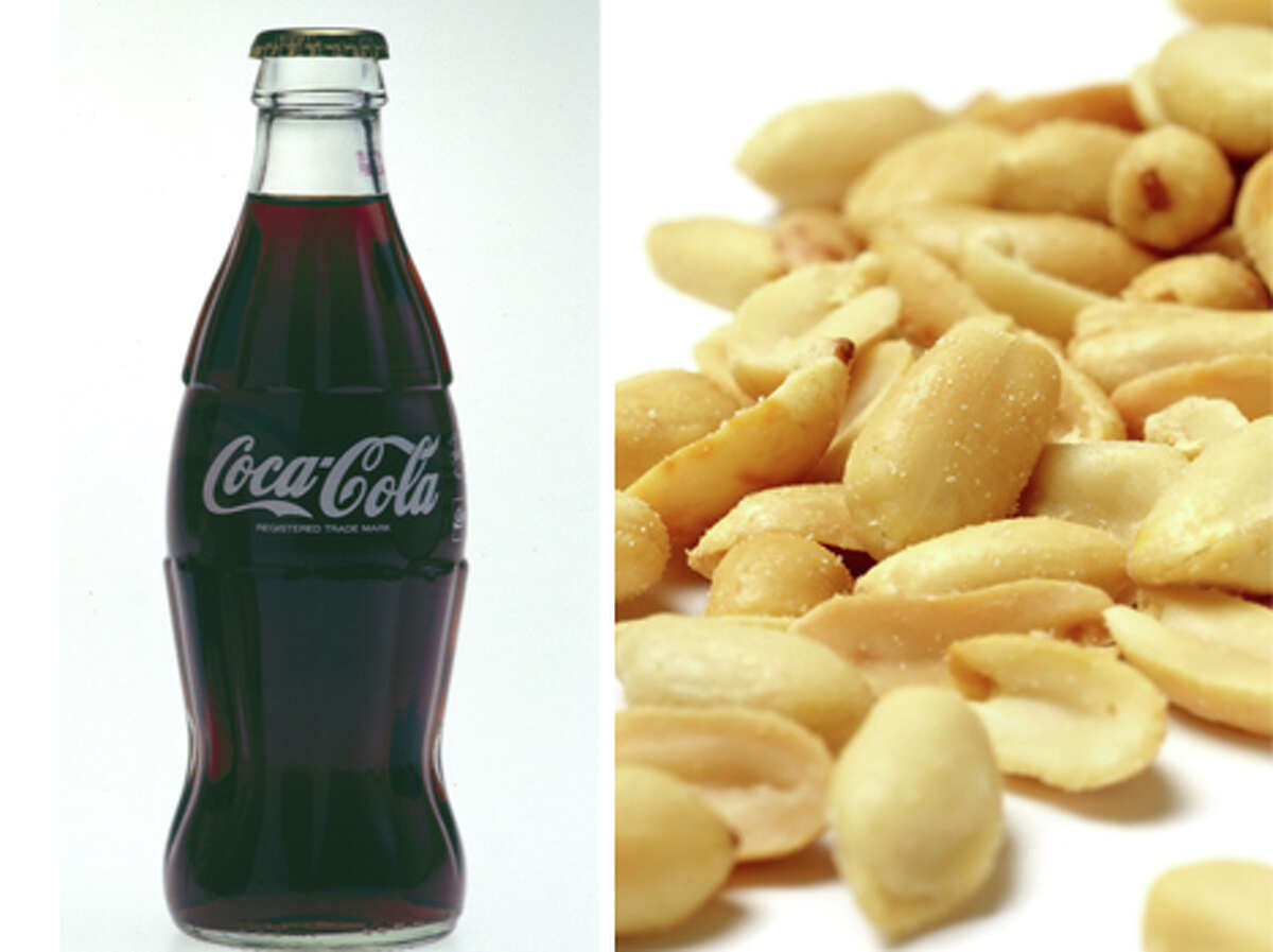 From mayo and peanut butter to the classic M&Ms and popcorn, you'll be shocked at what some people love to combine.1) Peanuts and Coke