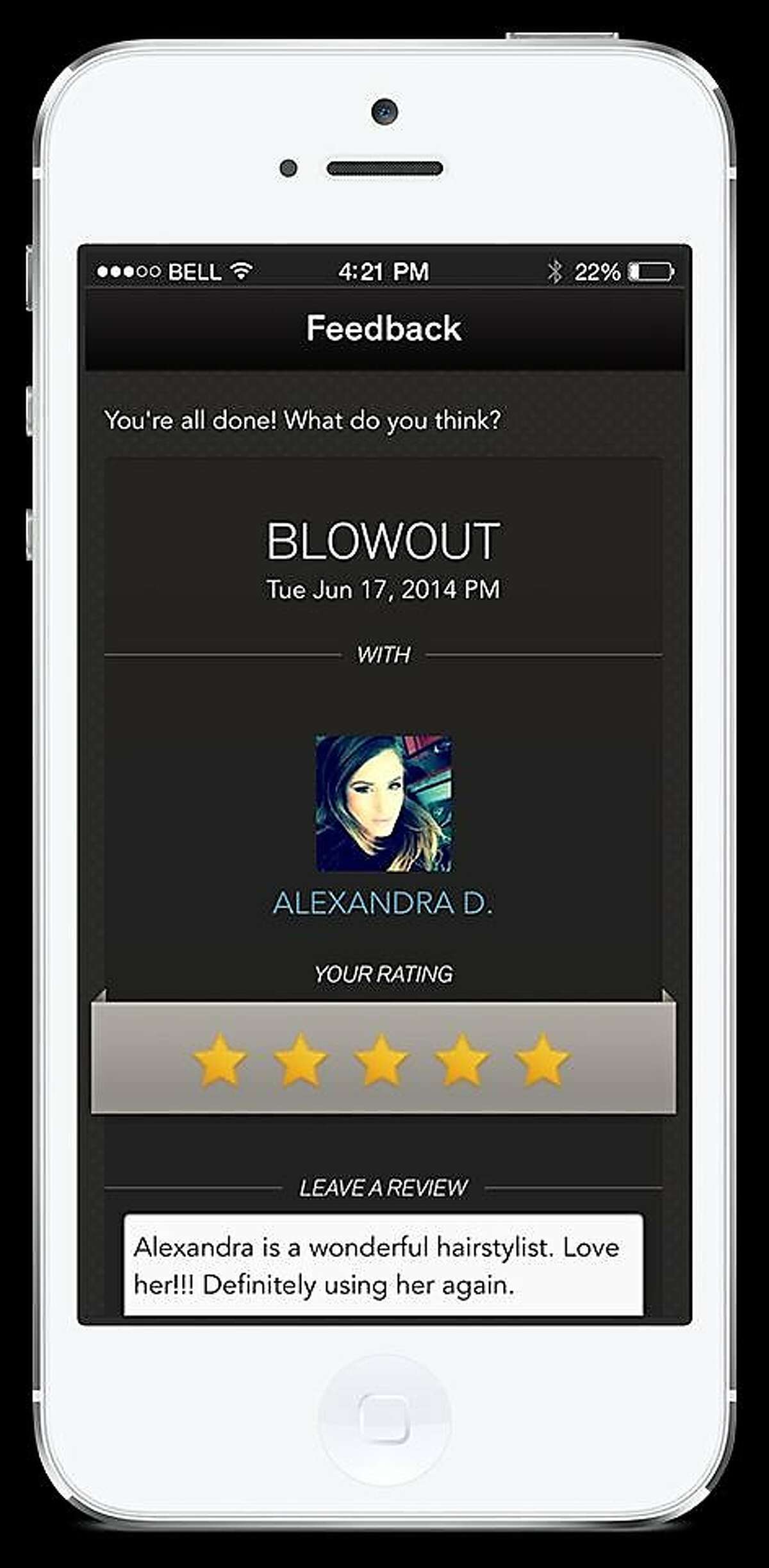 Stylebee, the Uber of grooming, sends a salon to the customer, wherever she might be. Using the free Stylebee app, customers can make appointments within a two-hour window and receive 60-minute services from licensed professionals such as blowouts ($50), updos ($85) and hair and makeup (from $125 to $150). The company, which launched in Los Angeles earlier this year, came to the Bay Area in May and serves San Francisco and the Peninsula/South Bay.