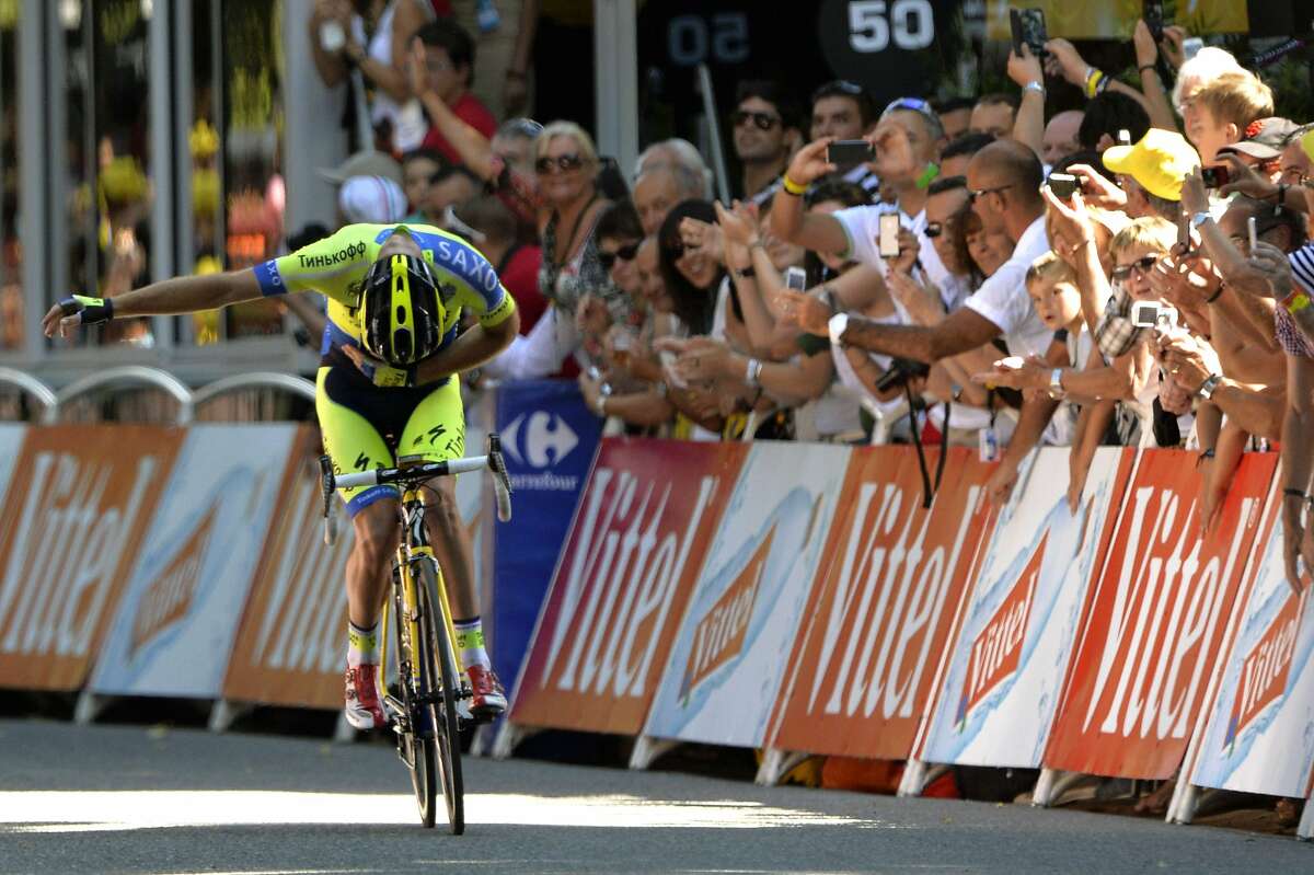 Michael Rogers, three-time world champion, gets first stage victory in