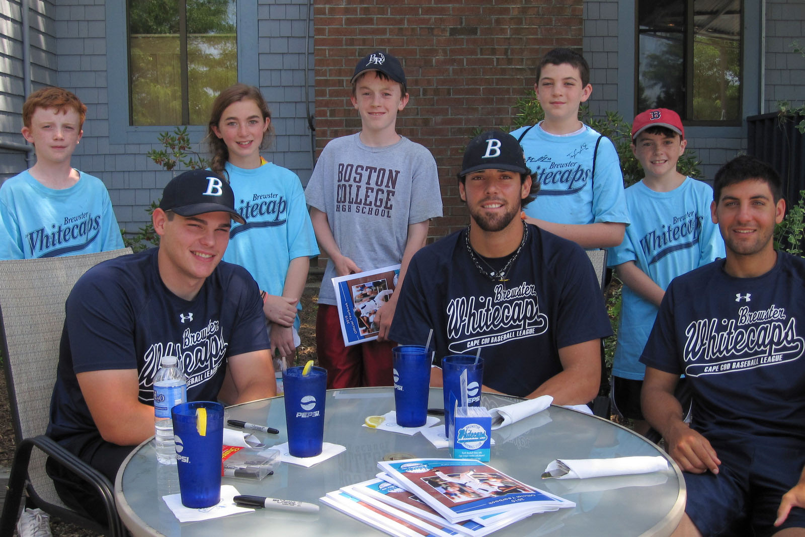 Taking the Kids -- and meeting future baseball superstars on Cape Cod