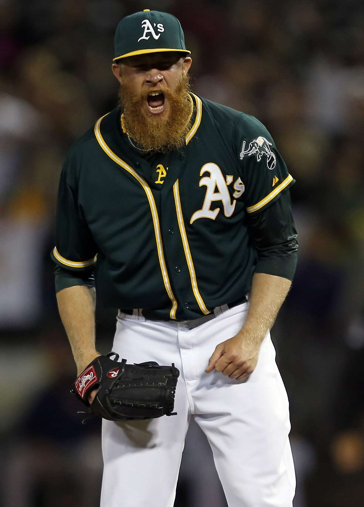 Sean Doolittle's first pitch, 09/22/2023