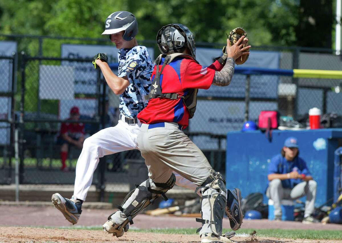 Stone powers Stamford Legion to playoff win over Middletown