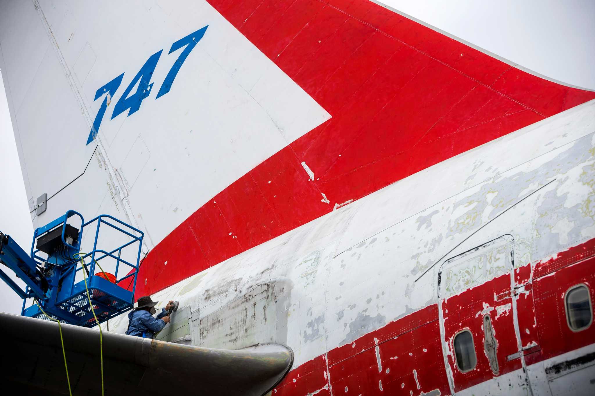 Boeing 747 prototype restoration begins