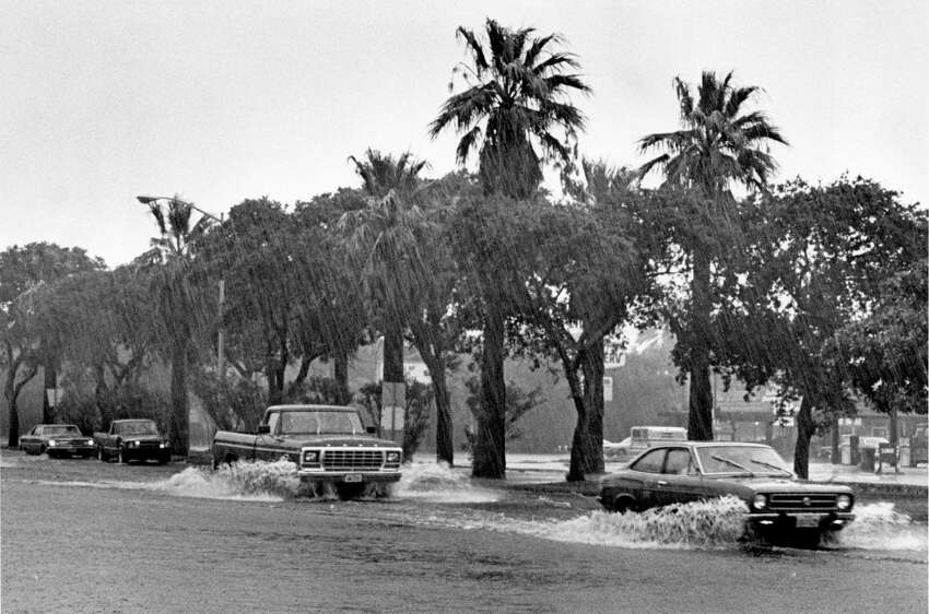 The epic floods caused by Tropical Storm Claudette in 1979