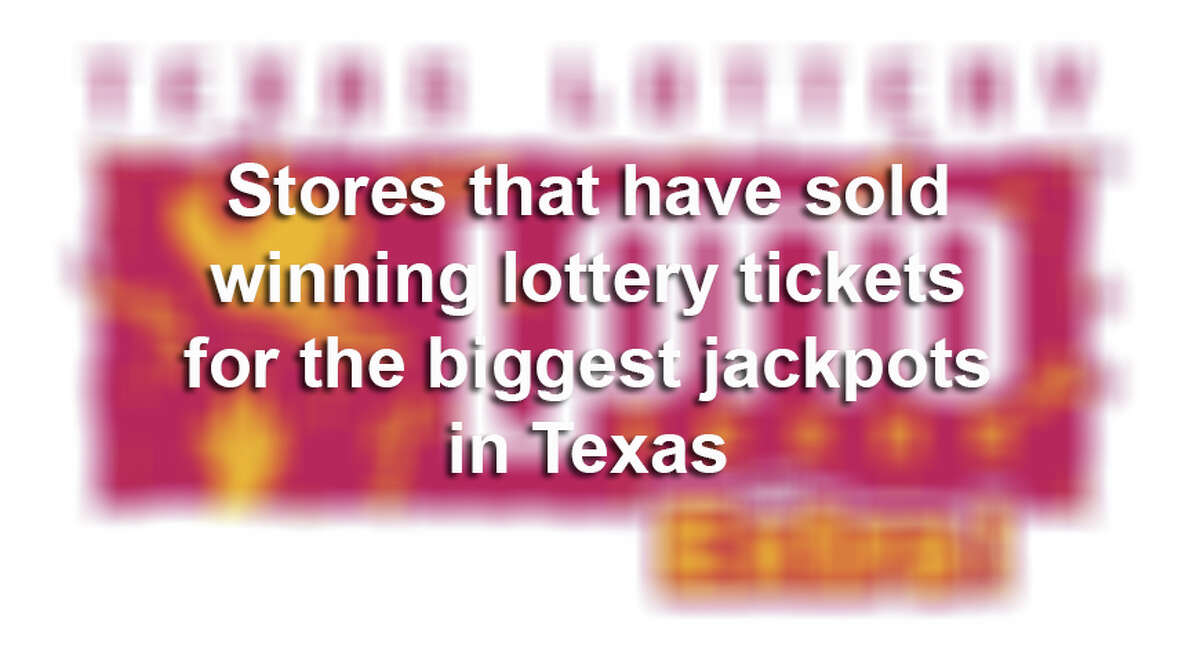 These are the stores that have sold the winning tickets for the largest jackpots in Texas since July 8, 2012.