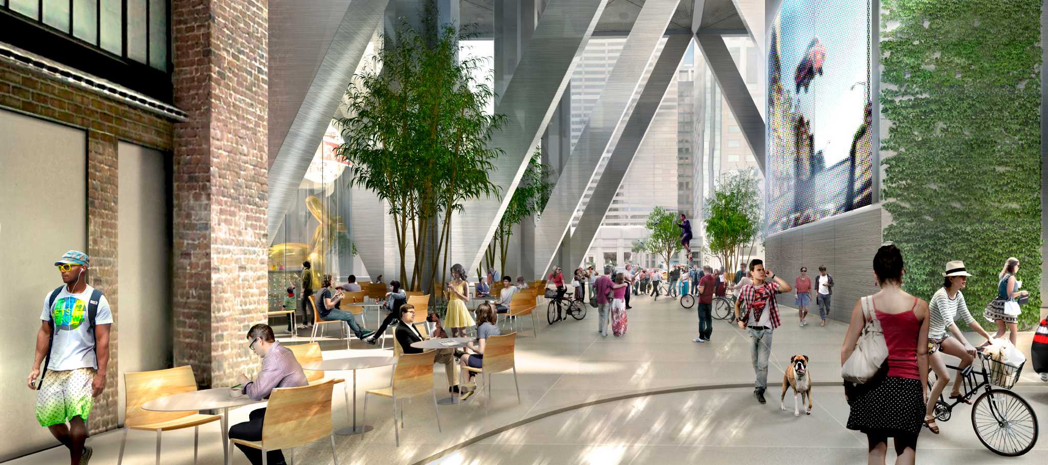 Architectural renderings reveal narrow vision of the future