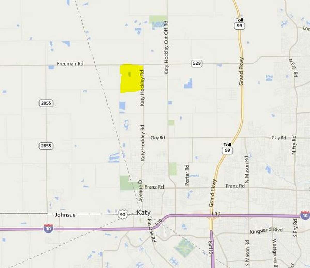 John S. Beeson, John Stephen Ford, Sr. and Steven A. Webster have purchased 620.6 acres of land bordered by FM 529, Katy Hockley Road, Beckendorff Road and Pitts Road. The property was sold by the Beckendorff family.