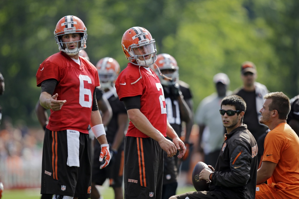 Brian Hoyer Cleveland Browns Signed Autographed Full Size Helmet – Sports- Autographs.com