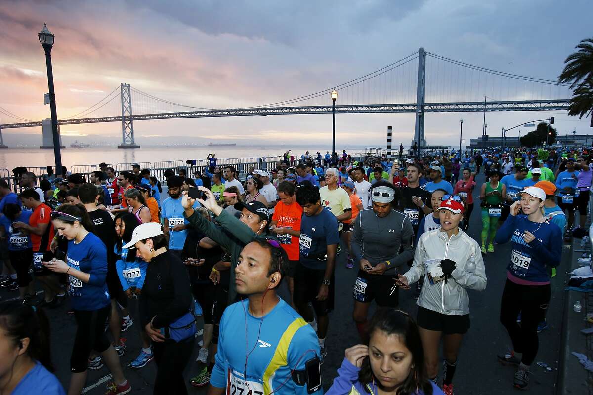 Fastest time at S.F. Half Marathon, but no victory