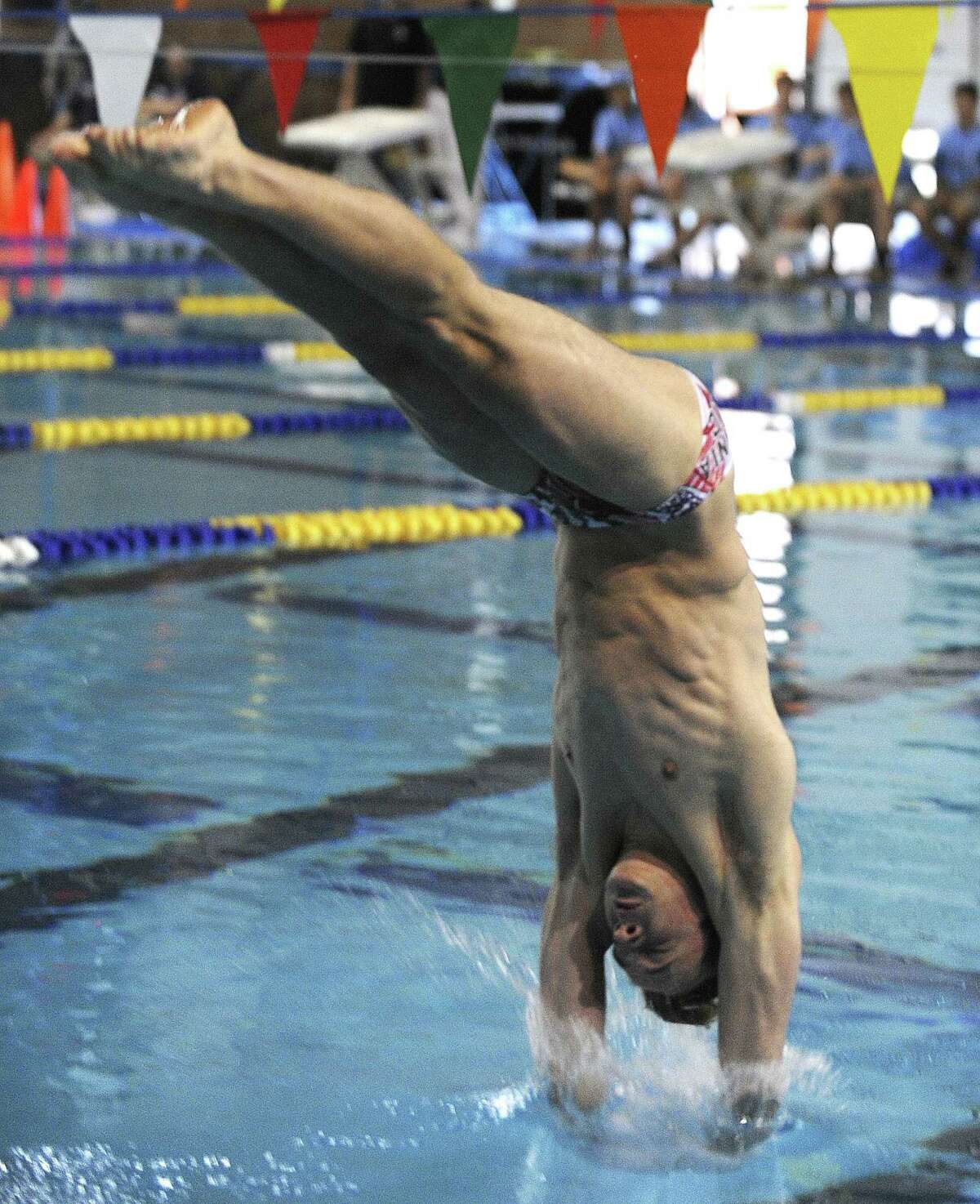 Diver Justin Checchin of Johnson High School was one of several local swimmers to make the National Interscholastic Swim Coaches Association All-America team.