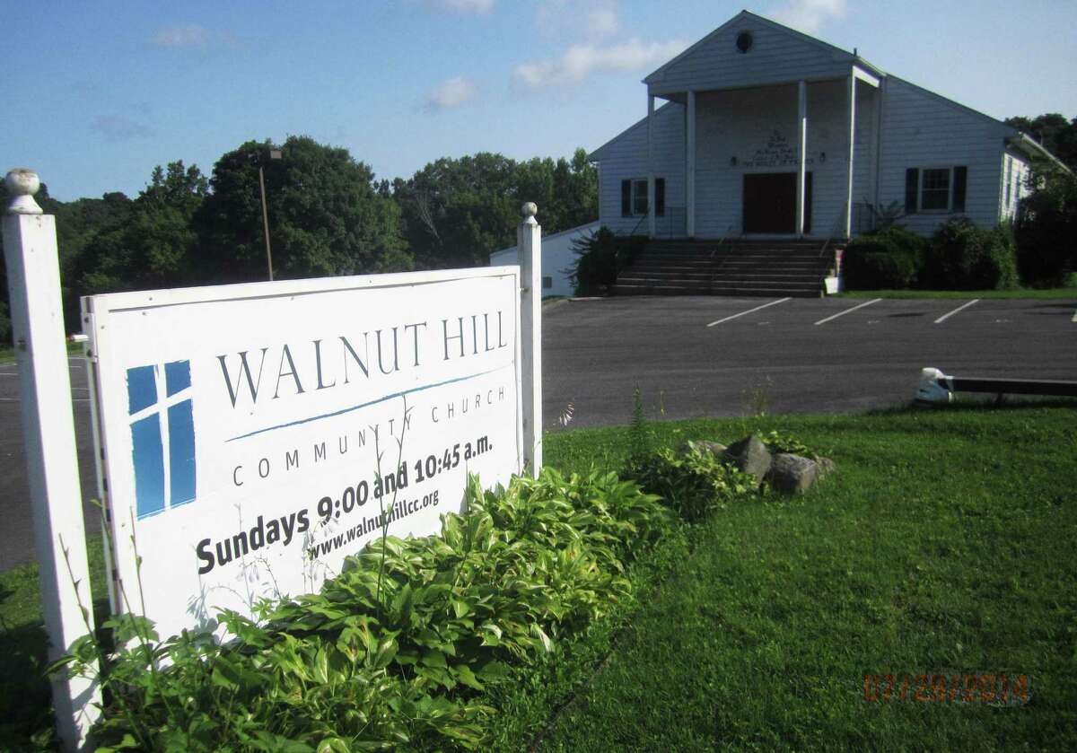The Walnut Hill Community Church is located along Dorwin Hill Road in New Milford. August 2014
