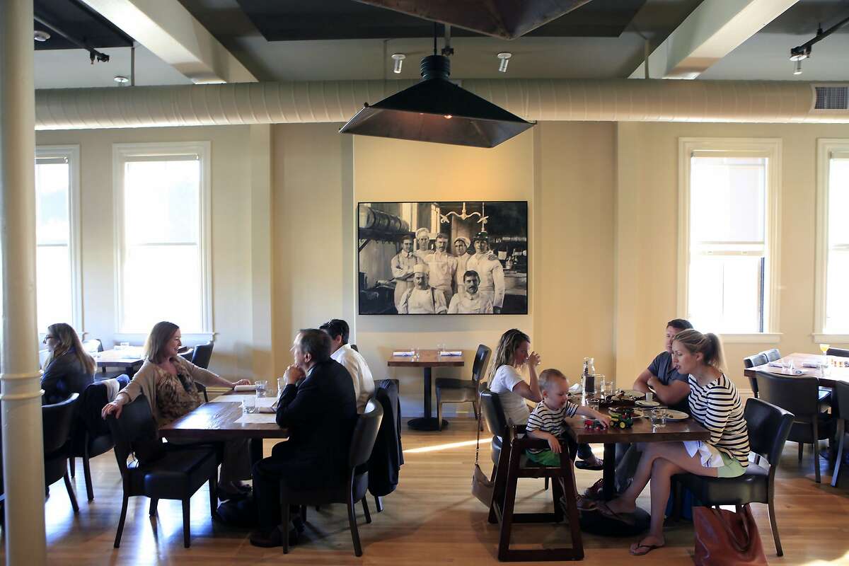 The main dining room at The Commissary in San Francisco, CA, Thursday, July 24, 2014.
