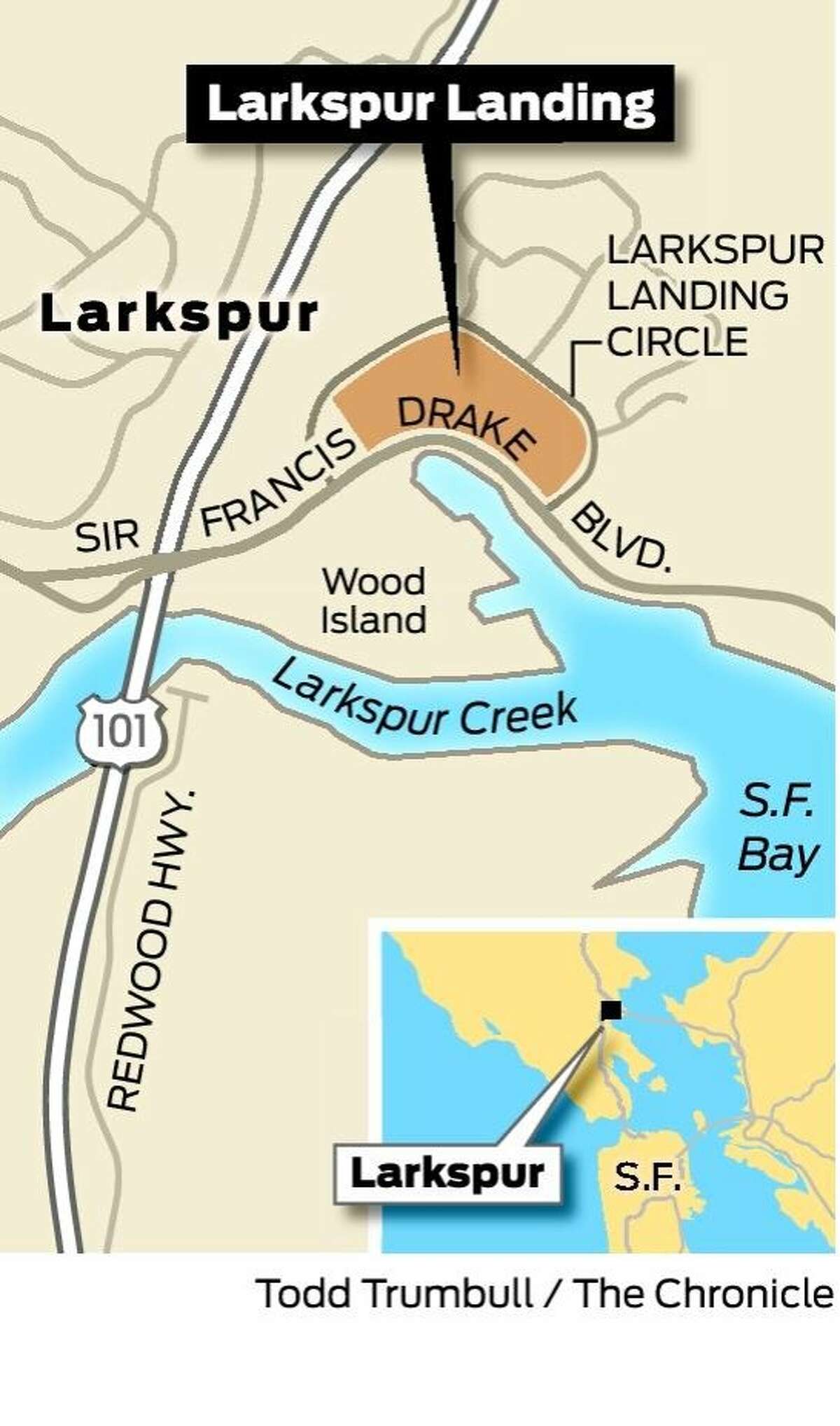 Larkspur Landing Circle, Larkspur