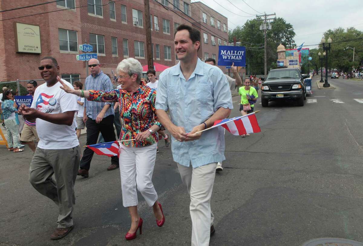 The annual Puerto Rican Parade of Fairfield County heads down Park Avenue in Bridgeport, Conn. on Sunday, June 13, 2014. Nancy Wyman, Jim Himes