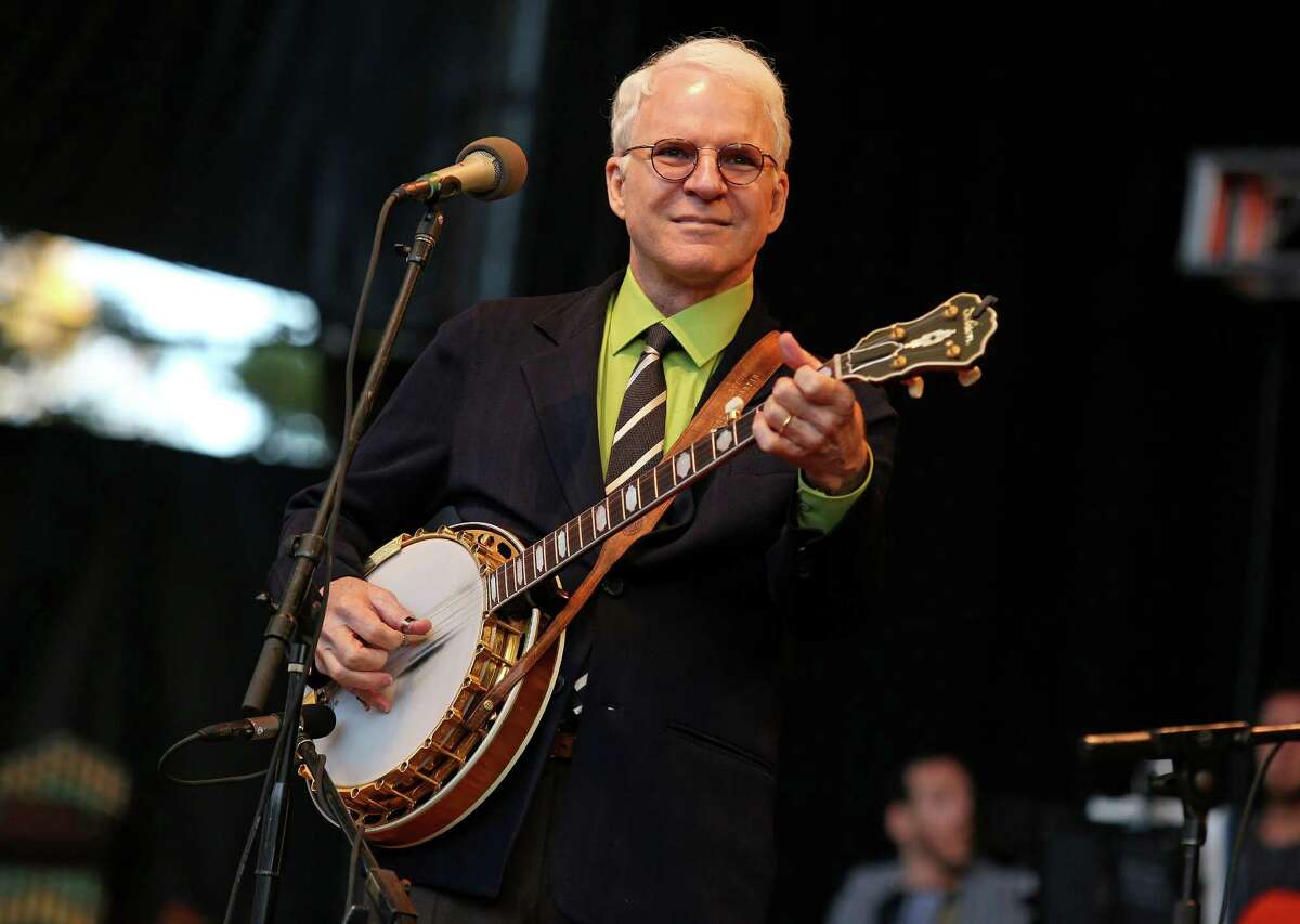 Steve Martin will perform with the Steep Canyon Rangers and Edie Brickll at Jones Hall.