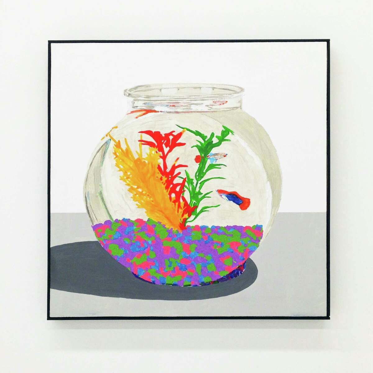 Bradley Kerl's "Aquarium" is on view in the group show "Summer Salts" at Art Palace.