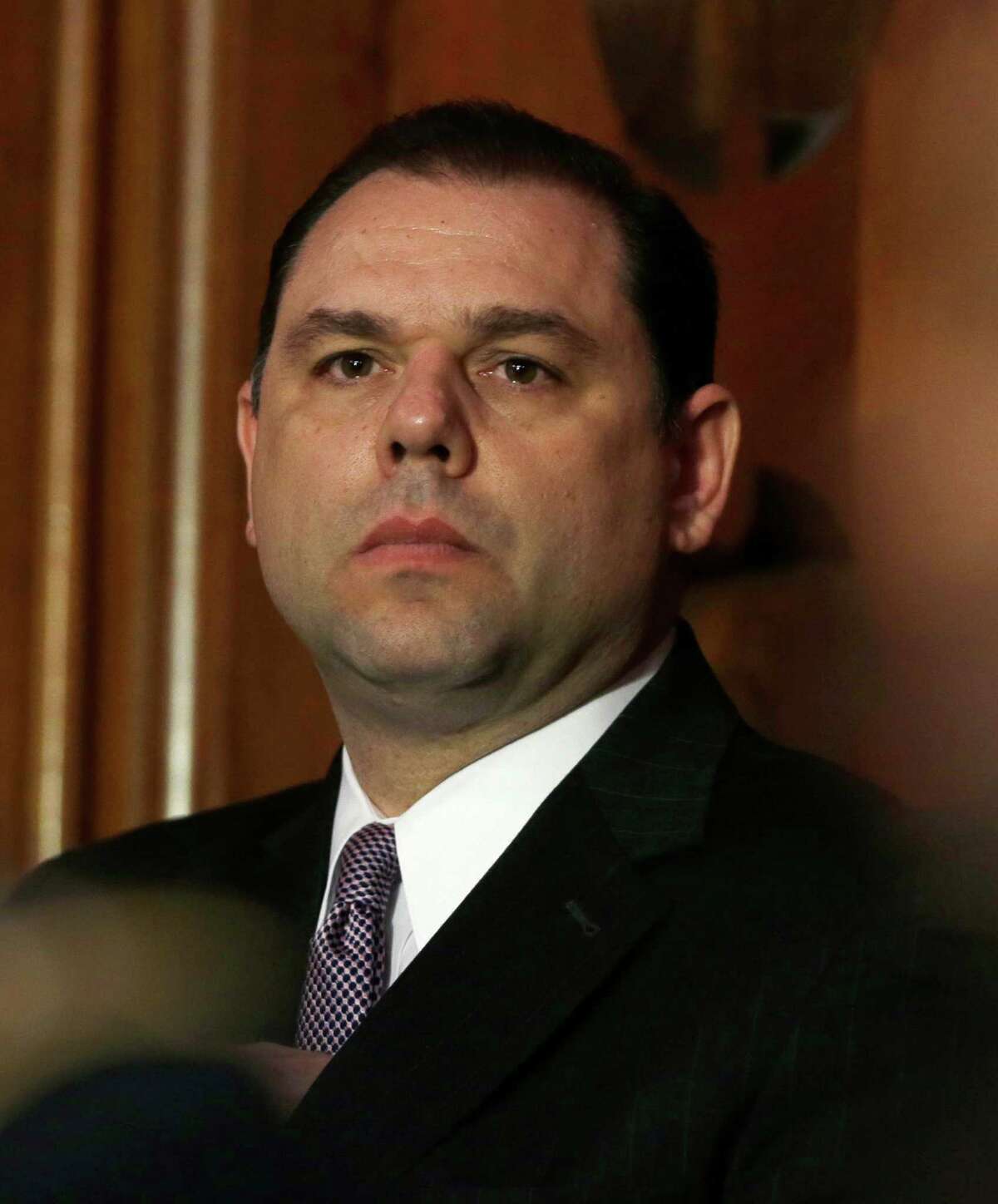 Multiple sources said that Joseph Percoco, former executive deputy secretary for Gov. Andrew Cuomo, contacted members of the Moreland Commission to solicit their support of the governor in the wake of allegations the governor's secretary, Larry Schwartz, interfered with the anti-corruption panel's investigation of entities tied to Cuomo. (AP Photo/Mike Groll)