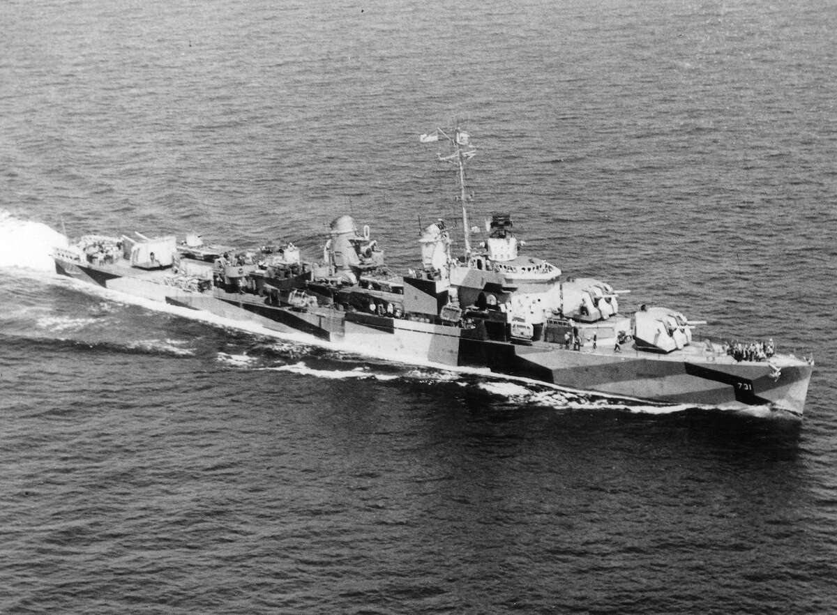 Fifty years ago, on August 2, 1964, the destroyer USS Maddox (above), exchanged fire with three North Vietnamese torpedo boats in the Gulf of Tonkin. Two days later, the same destroyer fired on radar targets, which in years since, have been disputed as having been actual ships and not radar anomalies. Within minutes, President Lyndon B. Johnson authorized military action. On August 10, Congress passed a joint resolution giving the president the use of "conventional" military force in Vietnam, effectively becoming the legal rationale for the Vietnam war.  This slideshow is a look back at the conflict in Southeast Asia through photographs.