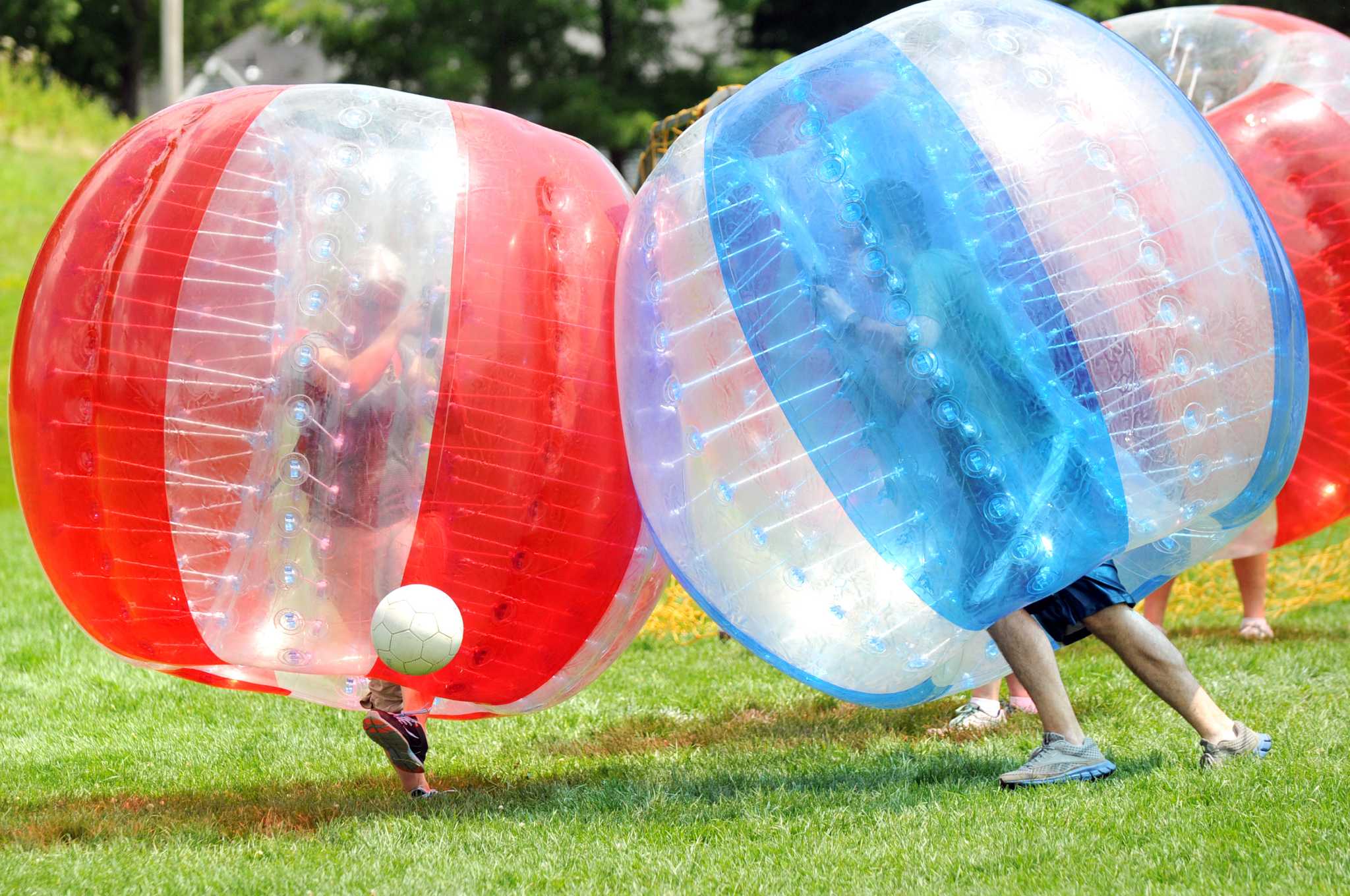 Bubble Soccer game
