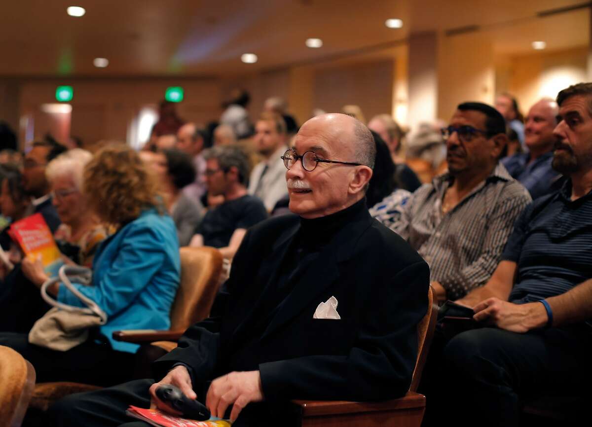 William Lonon Smith waits in his seat for the show to start at Davies Symphony Hall in San Francisco, Calif., on Thursday, July 24, 2014. Smith is a San Francisco patron of the arts and gives his support by attending shows, movies and film festivals on a nightly basis.