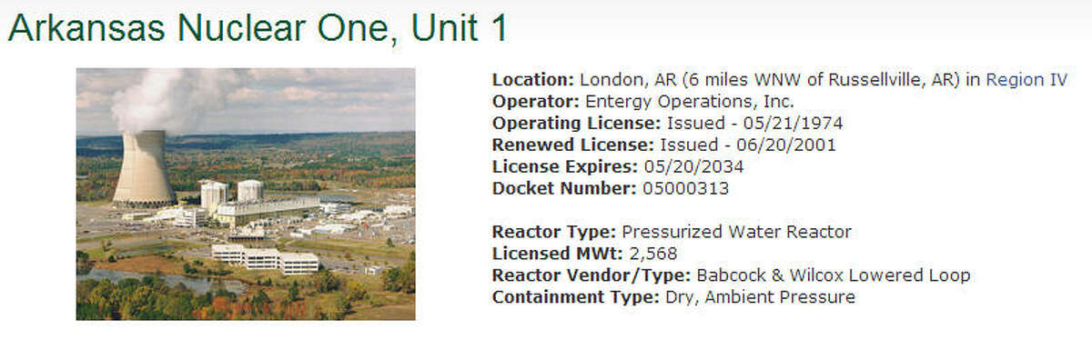 The above nuclear reactor is listed as operational by the United States Nuclear Regulatory Commission.